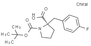 Boc-(R)-Alpha-(4-Fluorobenzyl)-Proline