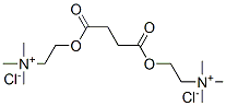 2,2-succinyldioxybis(ethyltrimethylammonium) dichloride