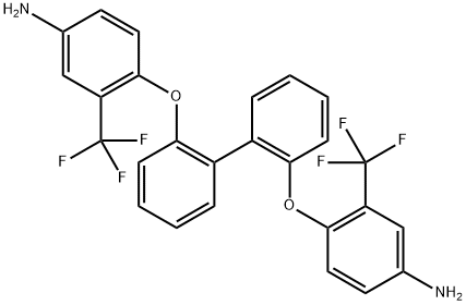 Benzenamine, 4,4'-[[1,1'-biphenyl]-2,2'-diylbis(oxy)]bis[3-(trifluoromethyl)- (9CI)