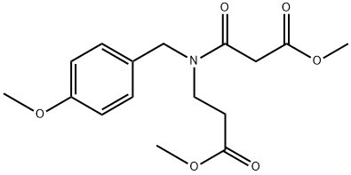 methyl 3-((3-methoxy-3-oxopropyl)(4-methoxybenzyl)amino)-3-oxopropanoate