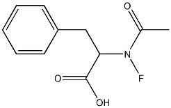 N-acetyl-ar-fluoro-3-phenyl-DL-alanine