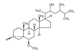(3β,5α,6β,22R,24R)-6-Methoxy-3,5-Cycloergostan-22-ol