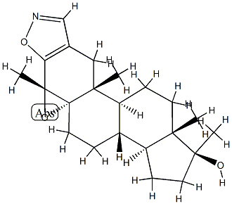 (4alpha,5alpha,17beta)-4,5-epoxy-4,17-dimethylandrost-2-eno[2,3-d]isoxazol-17-ol