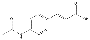 (2E)-3-[4-(乙酰基氨基)苯基]丙烯酸