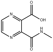 2-Pyrazinecarboxylic acid, 3-[(methylamino)carbonyl]-