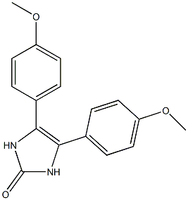 2H-Imidazol-2-one, 1,3-dihydro-4,5-bis(4-methoxyphenyl)-