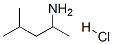 4-Methyl-2-pentanamine HCL