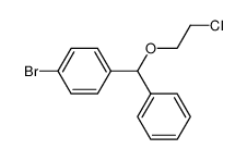 p-Bromobenzhydryl 2-Chloroethyl Ether