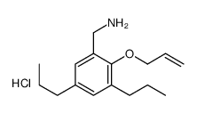 2-Allyloxy-3,5-dipropylbenzylamine hydrochloride