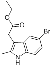 2-(5-溴-2-甲基-1H-吲哚-3-基)乙酸乙酯