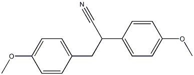 2,3-双(4-甲氧基苯基)丙腈