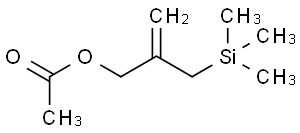 2-[(trimethylsilyl)methyl]prop-2-en-1-yl acetate