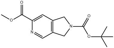 2H-Pyrrolo[3,4-c]pyridine-2,6-dicarboxylic acid, 1,3-dihydro-, 2-(1,1-dimethylethyl) 6-methyl ester