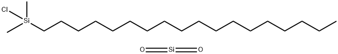 氯二甲基十八烷基硅烷与二氧化硅的水解制品