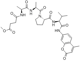 N-甲氧琥珀酰基-丙氨酰-丙氨酰-脯氨酰-缬氨酸-7-氨基-4-甲基香豆素