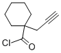 Cyclohexanecarbonyl chloride, 1-(2-propynyl)- (9CI)