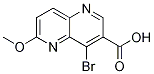 4-溴-6-甲氧基-1,5-萘啶-3-羧酸