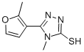 4-甲基-5-(2-甲基呋喃-3-基)-4h-1,2,4-三唑-3-硫醇