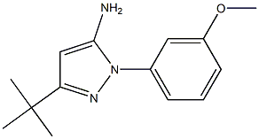 3-(tert-Butyl)-1-(3-methoxyphenyl)-1H-pyrazol-5-amine