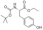 ethyl (2S)-3-(4-hydroxyphenyl)-2-[(2-methylpropan-2-yl)oxycarbonylamino]propanoate