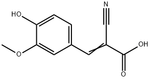 (Z)-2-cyano-3-(4-hydroxy-3-methoxyphenyl)acrylic acid