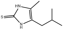 4-isobutyl-5-methyl-1,3-dihydro-2{H}-imidazole-2-thione