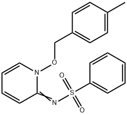 N-[(2E)-1-[(4-Methylphenyl)methoxy]-1,2-dihydropyridin-2-ylidene]benzenesulfonamide