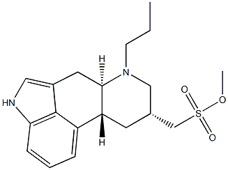 6-propylergoline-8beta-methyl methanesulphonate