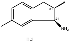 (1R,2S)-2,6-dimethyl-2,3-dihydro-1H-inden-1-amine hydrochloride
