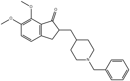 1H-Inden-1-one, 2,3-dihydro-6,7-dimethoxy-2-[[1-(phenylmethyl)-4-piperidinyl]methyl]-
