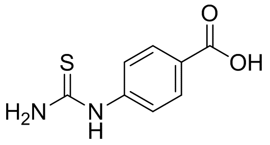 4-(2-thioureido)benzoic acid