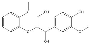 Guaiacylglycerol-βGuaiacyl glycero-β-guaiacyl ether