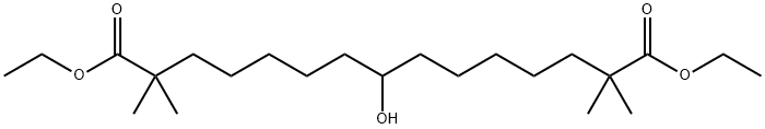 diethyl 8-hydroxy-2,2,14,14-tetramethylpentadecanedioate