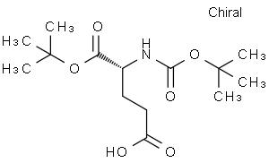(4R)-5-[(2-Methyl-2-propanyl)oxy]-4-({[(2-Methyl-2-propanyl)oxy]carbonyl}aMino)-5-oxopentanoic acid (non-preferred naMe)