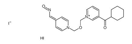 [1-[[3-(cyclohexanecarbonyl)pyridin-1-ium-1-yl]methoxymethyl]pyridin-4-ylidene]methyl-oxoazanium,diiodide