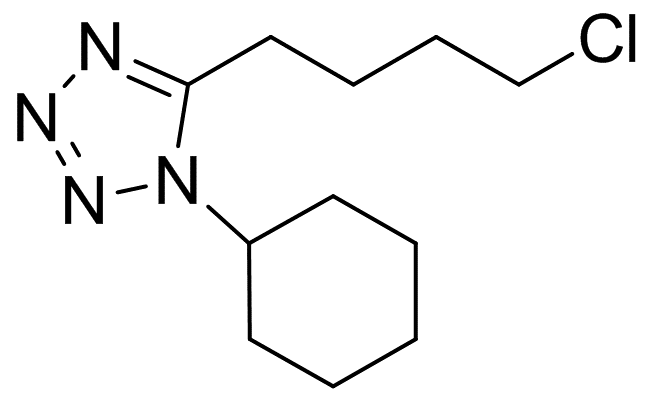 5-(4-Chlorobutyl-1-cyclohexyl-1-h-tetrazole