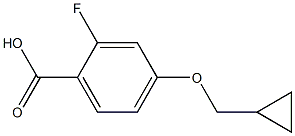 4-(Cyclopropylmethoxy)-2-Fluorobenzoic Acid