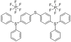 (sulfanediyldibenzene-4,1-diyl)bis(diphenylsulfonium) dihexafluorophosphate