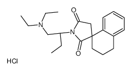 (4S)-1'-[(2R)-1-(diethylamino)butan-2-yl]spiro[2,3-dihydro-1H-naphthalene-4,3'-pyrrolidine]-2',5'-dione,hydrochloride