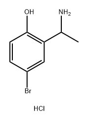 2-(1-aminoethyl)-4-bromophenol  hydrochloride