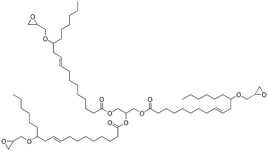 1,2,3-propanetriylesterof12-(oxiranylmethoxy)-9-octadecenoicacid