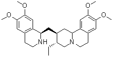 2H-Benzo[a]quinolizine, 3-ethyl-1,3,4,6,7,11b-hexahydro-9,10-dimethoxy-2-[[(1R)-1,2,3,4-tetrahydro-6,7-dimethoxy-1-isoquinolinyl]methyl]-, (2S,3R,11bS)-