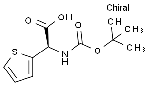 BOC-(R)-2-(2-噻吩基)-甘氨酸