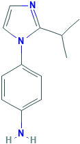 4-(2-Isopropyl-imidazol-1-yl)-phenylamine