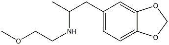 LOZJEWOZOKSOKA-UHFFFAOYSA-N/AKOS022515799/1-(2H-1,3-Benzodioxol-5-yl)-N-(2-methoxyethyl)propan-2-amine