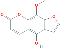 5-羟基-8-甲氧基补骨脂素