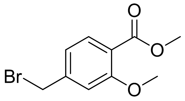 Benzoic acid, 4-(bromomethyl)-2-methoxy-, methyl ester