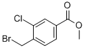 Benzoic acid, 4-(broMoMethyl)-3-chloro-, Methyl ester