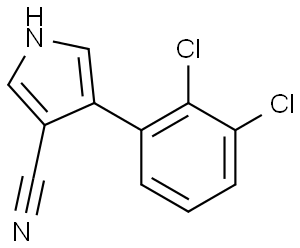 4-(2,3-dichlorophenyl)-1H-pyrrole-3-carbonitrile
