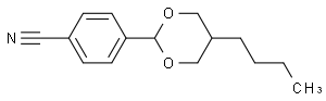 4-5-(丁基-1,3-二氧环己烷-2-基)苄腈